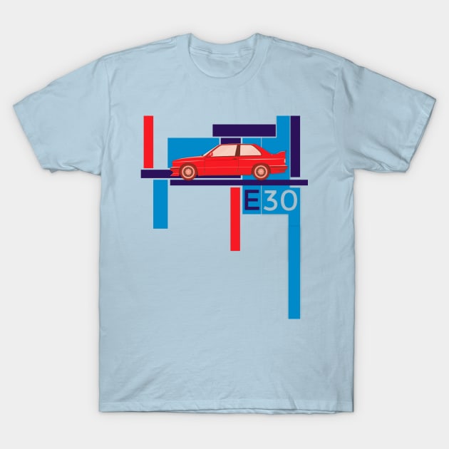 e30 m3 T-Shirt by akirascroll